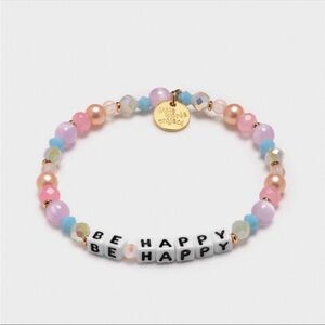 Little Words Project "Be Happy"
Beaded Bracelet - Multicolor O/S NWT